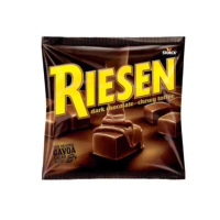 Kẹo sô cô la đen nhân mềm chewy toffee hiệu Riesen