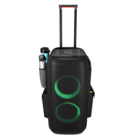 Mesh Speaker Bags Large Capacity Storage Bags for Water Bottle Microphone Speaker Organizer Bags Breathable for JBL Partybox 310