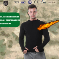 European EN388 Racing Suit Flame Retardant High Temperature Resistant Clothing Fireproof Welding Suit Fire Rescue Protection