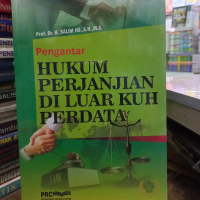 Buku pengantar hukum perjanjian di luar KUH perdata Soft Cover