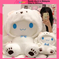 Boneka mainan comel Cinnamoroll, boneka kuromi plushie, boneka beruang, boneka Sanrio cosplay, bonek