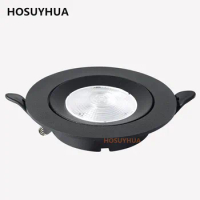 Ultra-Thin Spotlight LED Recessed Dimmable COB Downlights 7W Ceiling Lamps AC85~265V LED Spot Lights Indoor Decoration Lighting.