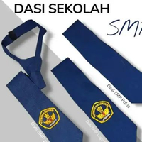 dasi sekolah sd smp sma madrasah merah hijau biru abu abu anak laki-laki perempuan sekolah Logo Bord