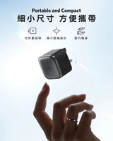 Anker A2692 Black 黑色 45W GaN PD Nano Charger 牆插充電器｜USB充電器 細小可折疊三腳插