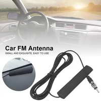 Universal Car Antenna Signal Amplifier AM FM Radio for Honda civic accord crv fit jazz cbf 150 cbr 125 Jaguar xf guitar xk