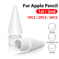 1/2/3Pcs Pencil Tips For Apple Pencil 1st 2nd Generation iPencil Pen Tip For Apple iPad Pro Air Stylus Pen Spare Nib Accessories