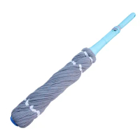Microfiber Hand Wash Free and Labor-saving Mop Telescopic Mop Wet and Dry Rotary Twist Mop