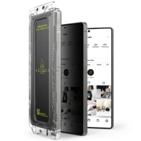 【Ringke】三星 Galaxy S25 / Plus / Ultra 防窺鋼化玻璃螢幕保護貼－2入(Rearth附安裝工具)