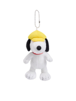 พวงกุญแจ ลาย Snoopy Wearing a Hat สีขาว