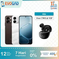 Oppo A6s 8/256GB, Snapdragon 685, 50MP, 7000mAh 80W | Garansi Resmi Oppo Indonesia 1 Tahun Free VIP