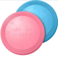 KONG Puppy Flyer Dog Toy, Xanh Biển/ Màu hồng