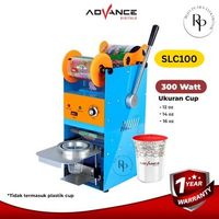 ADVANCE SLC100 MESIN CUP SEALER PRESS TUTUP GELAS MINUMAN PLASTIK
