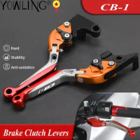 Motorcycle Accessories Adjustable Folding Extendable Brake Clutch Levers For Honda CB-1 CB1 CB400F CB 400 F 400F 1989 1990 1991