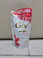 Sabun Mandi Cair Giv Mulberry Collagen Sakura Pearl 800m - Liquid Soap Smooth Glow Flawless Mulberry