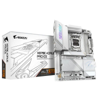 【GIGABYTE 技嘉】X870E AORUS PRO ICE DDR5 主機板+AMD R7 7800X3D 8核/16緒(M+C 組合包)