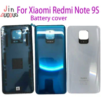 Battery Cover For Xiaomi Redmi Note 9S Back Cover Housing Door Case Digitizer For Xiaomi Redmi Note 9S Rear Glass 3D Replacement