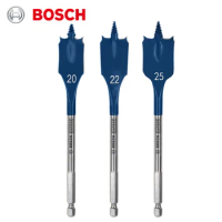 Bosch 2608900331 Expert SelfCut Speed Spade Wood Drill Bit Set 3Pcs 20/22/25mm for Impact Rotary Drill Drivers