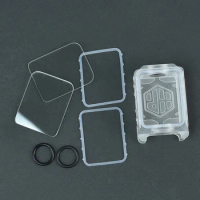 PRC ProRo Style Boro Cover Plate O-rings glass for 415BT V2 Boro Cover Plate O-rings glass Billet Box glass Replacement