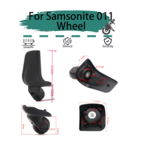 For Samsonite 001 Universal Wheel Replacement Suitcase Rotating Smooth Silent Shock Absorbing Wheels travel suitcases case Wheel