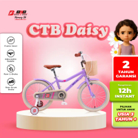 BNB (Bike N Bike) - Sepeda Anak Perempuan Usia 3- 9 Tahun CTB Daisy Ukuran 12 16 18 inch
