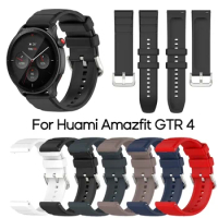Silicone Band Strap For Amazfit GTR 4 Smart Watch Bracelet Replacement Wristband Belt Adjustable Wriststrap For Amazfit GTR4