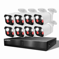 WESECUU network surveillance system poe nvr kit poe camera system poe ip camera cctv ip security cameras