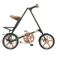 【STRiDA】英國 速立達16吋單速LT版碟剎折疊腳踏車/三角形腳踏車-3色