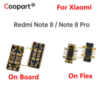 2pcs New FPC Inner Battery Connector Holder Clip Contact MainBoard Cable Flex for Xiaomi Redmi note 8 / note 8 pro