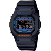 【CASIO 卡西歐】G-SHOCK 城市霓虹系列200米計時錶(GW-B5600CT-1)