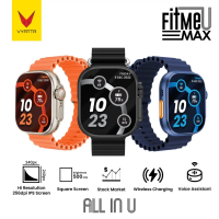 New CUCI GUDANG VYATTA FITME U MAX SMARTWATCH LARGE IPS SCREEN 1,96\ 100+ SPORT MODE STOCK MARKET"