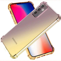 Case For Samsung Galaxy A52s 5G A52 A32 A12 A22 5G A52 Cute Gradient Case Slim Anti Scratch Flexible TPU Cover Protective Case