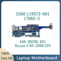 L19573-601 L19573-001 17885-2 448.0EC06.021 For HP X360 13-AG 13M-AG Laptop Motherboard W/ Ryzen 5 R5-2500 CPU 8G 100% Full Test