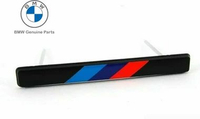 Original BMW E30 M3 M Tricolor Cover Emblem Pin Sandaran Jok Depan 52101927000