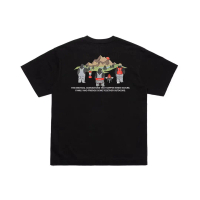 TikTok Viral! Coleman short sleeved T-shirt men's summer gorilla camping print loose casual plus siz