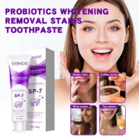 Probiotic Toothpaste Deep Cleaning Tooth Stains Tartar Calculus Oral Odor Fresh Breath Gingival Repair White Teeth Toothpaste