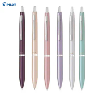1pc Pilot Ballpoint Pen Black Ink 0.3/0.5/0.7mm Acro 300/1000 Press Resin Metal Rod Signature Pen Office School Supplies