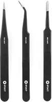 [4美國直購] iFixit Precision Tweezers Set 維修工具 防靜電鑷子 3件 含收納袋 EU145060-3 $599