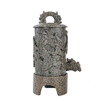purifying and nourishing medical stone water tank mineral spring pot barrel in Naiman Banner