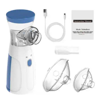 Handheld Atomizer Ultrasonic Nebulizer Small Asthma Inhaler Nebulizer Mesh Nebulizer For Home And Outdoor