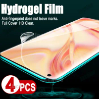 4PCS Screen Protector For Oppo Find X3 X2 Pro Hydrogel Safety Film On OPO Find X3Pro X2Pro X 3 X 2 Soft Water Gel Film Not Glass