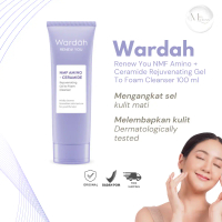 WARDAH Renew You NMF Amino + Ceramide Rejuvenating Gel To Foam Cleanser 100 ml