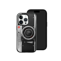 【Casetify】iPhone 14 Pro 耐衝擊透黑-復古相機(支援無線充電)