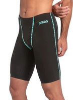 Arena Men's Powerskin Primo Jammer / Racing Jammer / Celana Tanding Black Teal - 22