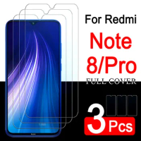 3pcs Not8 Protective Glass on Redmi Note 8 Pro Note8 8pro for Xiaomi Ksiomi Xioami Redmi Note 8T Screen Protector Tempered Glas
