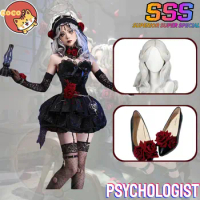 CoCos-SSS Game Identity V Psychologist Everlasting Night Cosplay Costume Game Identity V Psychologist Velvet Costume and Wig