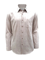 เสื้อเชิ้ตผู้ชาย คอปก แขนยาว BAB9201W3CR - สีครีม