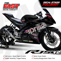 TERBARU Decal r15 v2 full body stiker R15 V2 full Body Motif APRILIA RACING Keren Anti Pudar decal s