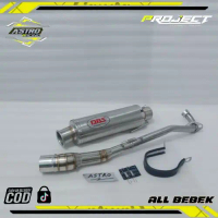 knalpot DBS polos ngbas adem untuk motor all bebek vega r/vega zr/jupiter z1/supra x 125/vega/revo/j