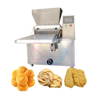 Cup Custard Cake Paste Pouring Filling Machine/Quantitative Pastry Bread Flour Paste Cookies Extruder Injecting Machinery
