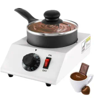 Electric Chocolate Melting Pot 110v Electric Chocolate Melting Pot Single Pot Long Handle Commercial Heating Candy Wax Kitchen